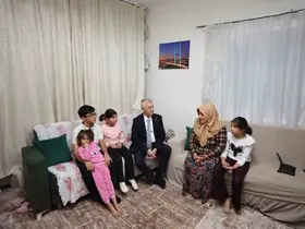 Başkan Tahmazoğlu’ndan aile ve esnaf ziyaretleri

