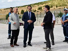 Başkan Taşkın, hayvan barınağında incelemelerde bulundu
