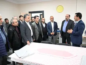Başkan Taşkın, tamamlanan projeleri teşkilatla inceledi
