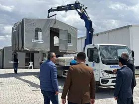 Başkan Taşkın taziye hizmetlerinin merkezinde inceleme yaptı
