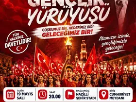 Başkan Tetik, vatandaşları yürüyüşe davet etti
