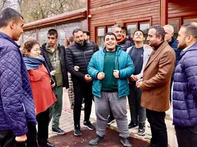 Başkan Ulutaş özel öğrencileri ağırladı

