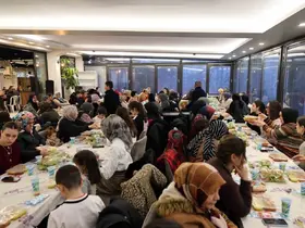 Başkan Yalçın gönül sofrasında vatandaşlarla iftar açtı
