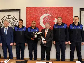 Başkan Yalçın; "Zabıta, şehrin düzenini sağlayan önemli bir güçtür"
