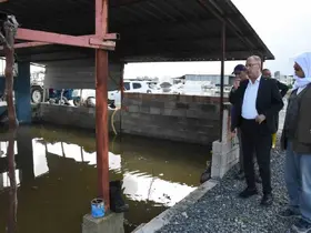 Başkan Yapar, aşırı yağışla birlikte sular altında kalan Aşağıoba Mahallesi’nde incelemelerde bulundu
