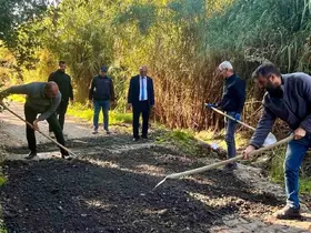 Başkan Yıldırımkaya, çalışmaları yerinde inceledi
