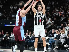 Basketbol Süper Ligi: Beşiktaş: 90 - Trabzonspor: 81
