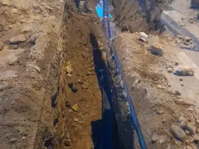 BASKİ’den Ayvalık’ta kanal hattı göçüğüne 36 saatlik kesintisiz müdahale

