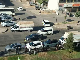 Batman’da 4 araçlı zincirleme kaza
