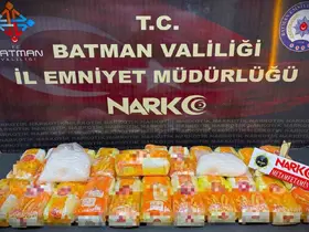 Batman’da araçta zulalanmış 24 kilo 600 gram metamfetamin ele geçirildi
