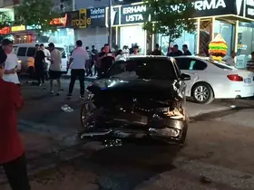 Batman’da iki otomobil çarpıştı: 1 yaralı

