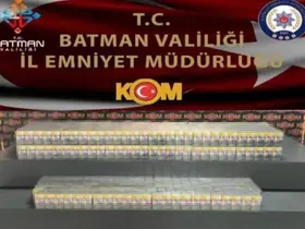 Batman’da kaçak sigara operasyonu
