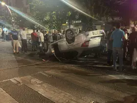 Batman’da otomobil takla attı: 2 yaralı
