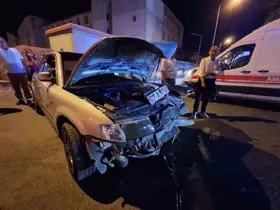 Batman’da otomobiller çarpıştı: 2 yaralı
