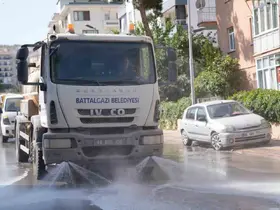 Battalgazi’de temizlik çalışmaları sürüyor
