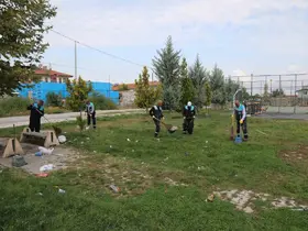 Battalgazi’de temizlik çalışmaları sürüyor
