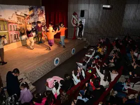 Battalgazili çocuklar Rafadan Tayfa ekibiyle unutulmaz anlar yaşadı
