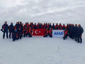 Bayburt AFAD ekibi çığ eğitimine katıldı
