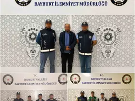 Bayburt’ta düzensiz göçle mücadele: 5 göçmen, 4 organizatör yakalandı
