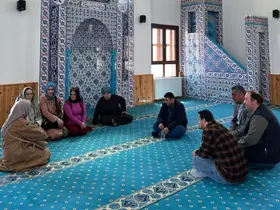 Bayburt’ta engelli vatandaşlar camide buluştu
