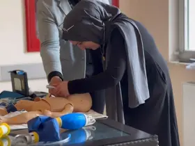 Bayburt’ta sağlık çalışanlarına bebek ölümlerini azaltmaya yönelik eğitim verildi
