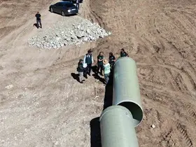 Bayburt’ta tarım arazilerini suya kavuşturacak projede son durum incelendi
