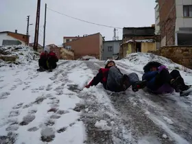 Bayburt’ta termometreler eksi 18’i gördü
