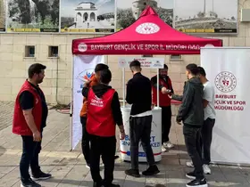 Bayburt’ta üniversite öğrencilerine yönelik tanıtım ve bilgilendirme yapıldı
