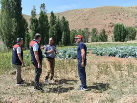 Bayburt’ta üreticilerin sorunları yerinde dinlendi

