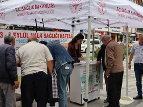 Bayburt’ta vatandaşlara ücretsiz sağlık taraması yapıldı
