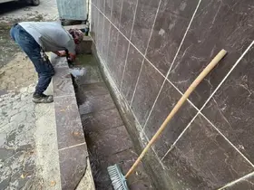 Bayırköy’de çeşme ve çevresi temizlendi
