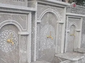 Bayırköy’ün tarihi çeşmeleri yenilendi

