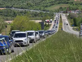 Bayram dönüşü yoğunluğu giderek artıyor
