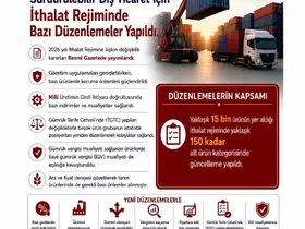 Bazı üretim girdilerinde gümrük vergileri indirildi
