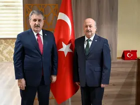 BBP Genel Başkanı Destici’den UÜ Rektörü Demir’e hayırlı olsun ziyareti
