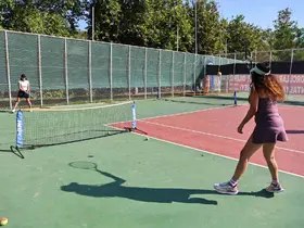 Beach Park’ta tenis keyfi

