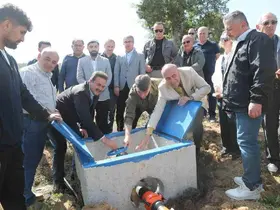 Beldağ köyüne basınçlı sulama tesisi
