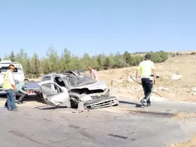 Belediye başkanının makam şoförü, trafik kazasında hayatını kaybetti
