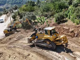Benlidere’de ulaşımı rahatlatacak yol çalışması başlatıldı
