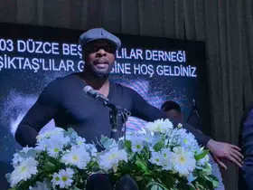 Beşiktaşlı eski futbolcular, Düzce’de taraftarla buluştu
