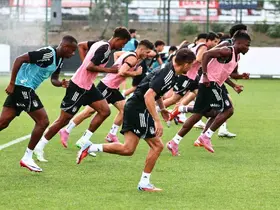 Beşiktaş’ta, Başakşehir maçının hazırlıkları devam etti
