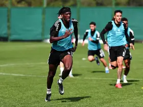 Beşiktaş’ta Gençlerbirliği maçı hazırlıkları devam etti
