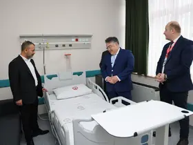 BEUN Hastanesinde yenilenen endokrinoloji servisi hizmete açıldı
