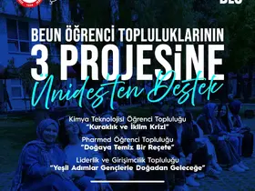 BEUN öğrenci topluluklarının 3 projesine ÜNİDES’ten destek
