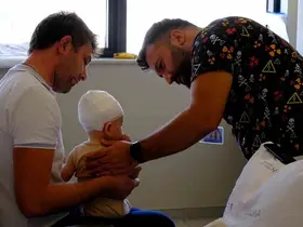 Beyin kanaması geçiren Çınar bebek doktorun hızlı müdahalesiyle şifa buldu
