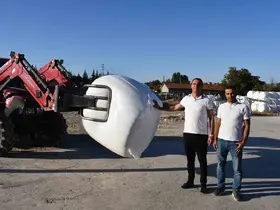 Beylikova’da mısır silajı ve pancar küspesi paketleme sezonu başladı
