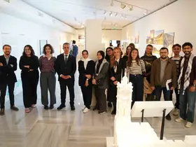 Beyoğlu’nda "Kuşbakışı Filistin" Sergisi’ne özel tur düzenlendi
