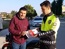 Beyşehir'de "Trafikte Beni Görün" farkındalığı