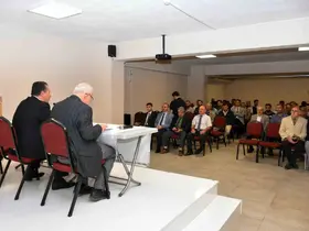 Bilecik Müftülüğü görevinden alınan Dilek, imam hatiplerle vedalaştı
