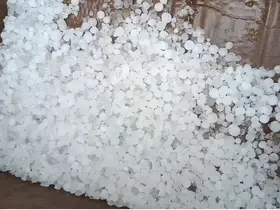 Bilecik’i ceviz büyüklüğündeki dolu vurdu
